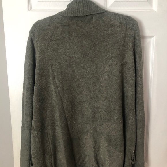 Pre-Owned Barefoot Dreams Cozychic Lite Circle Cardigan! - Picture 6 of 9